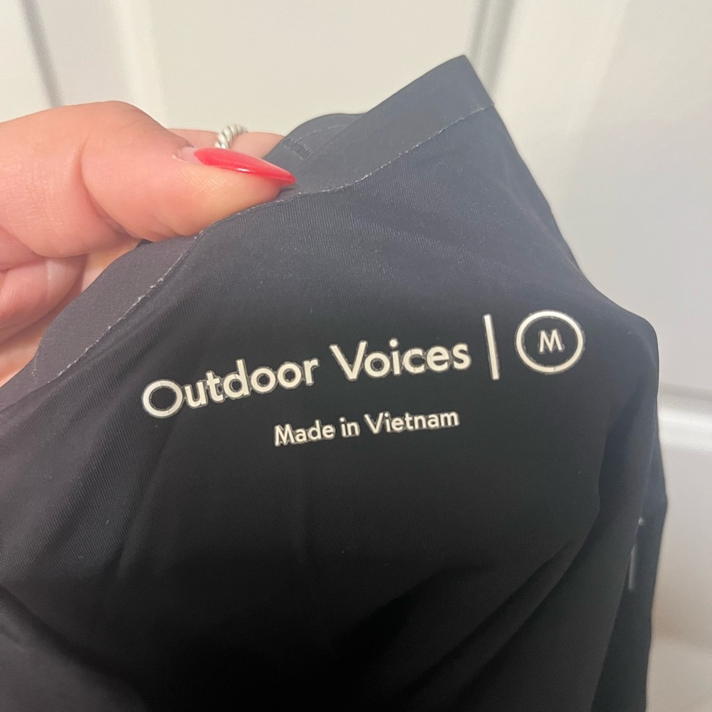 Outdoor Voices The Exercise Dress in Black Size M - Picture 3 of 5
